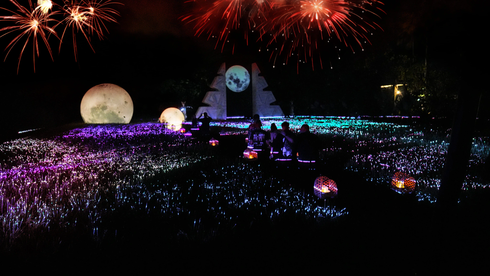 Celestial Wonders: A Night of Light and Magic