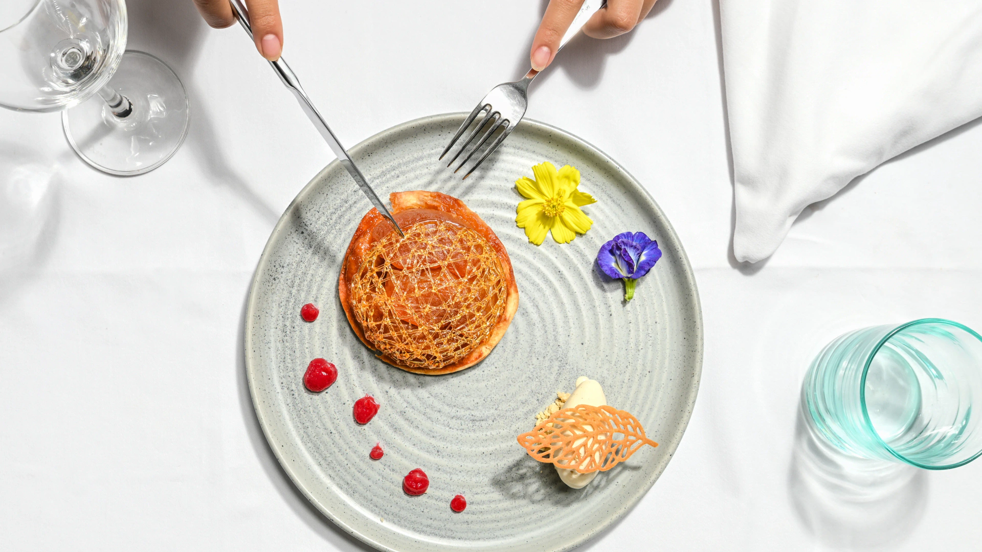 Menu sweet ending