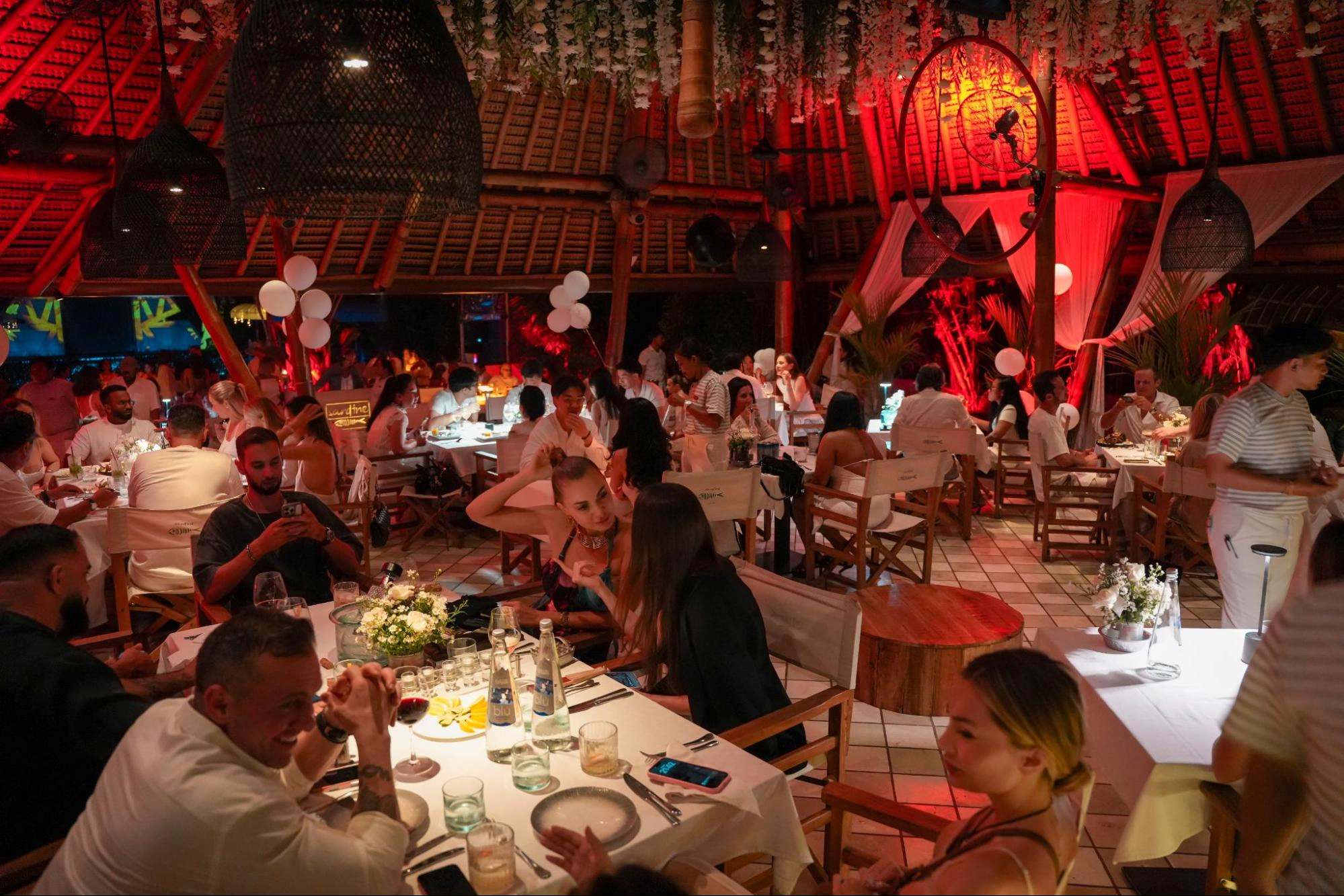 Fine Dining Atmosphere at Sardine Seminyak Restaurant