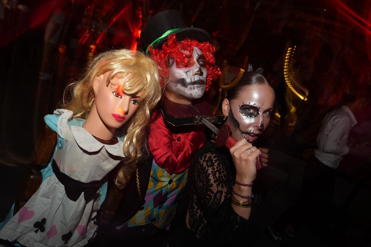 Halloween event guest at Sardine Seminyak