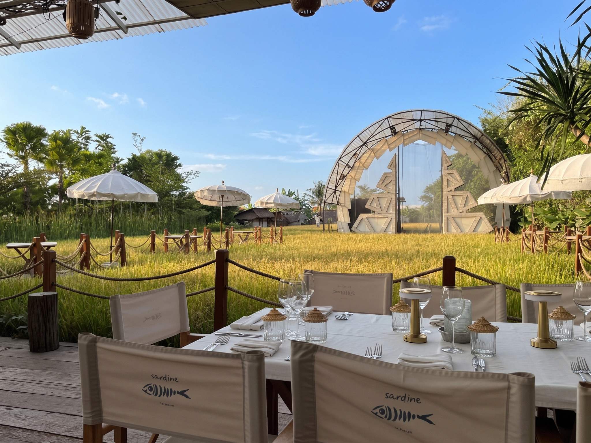 Sardine: The Best Restaurant with Rice Field View in Bali